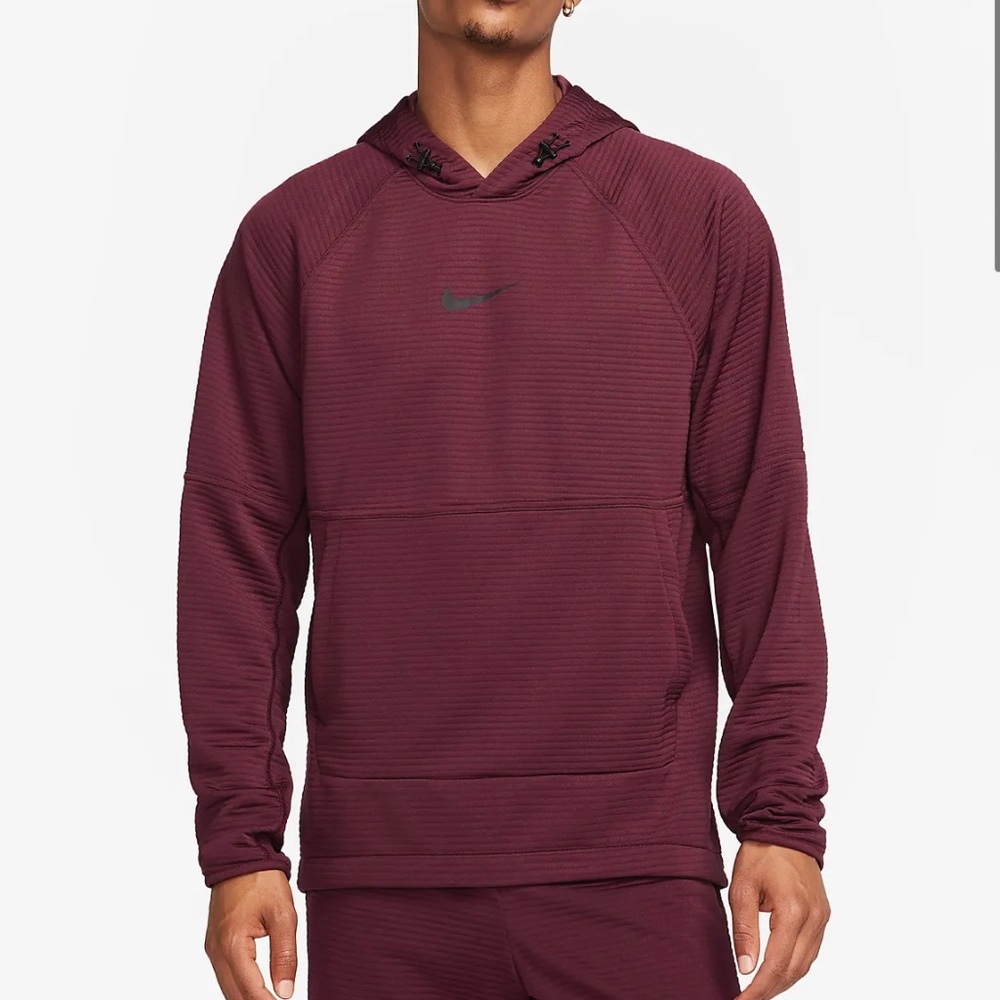 Burgundy nike sweatshirt
